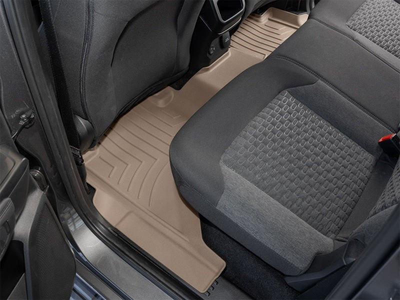 WeatherTech 2024 Ford Ranger (Incl. Raptor) w/Carpet Flooring Rear FloorLiner HP - Tan