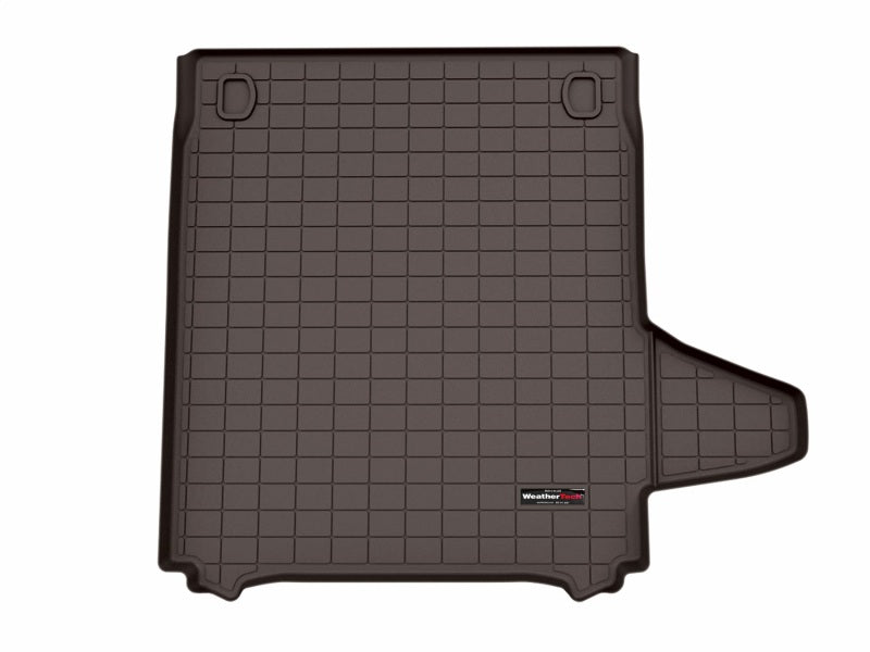 WeatherTech 25-26 Porsche Panamera E-Hybrid Behind 2nd Row Cargo Liners - Cocoa