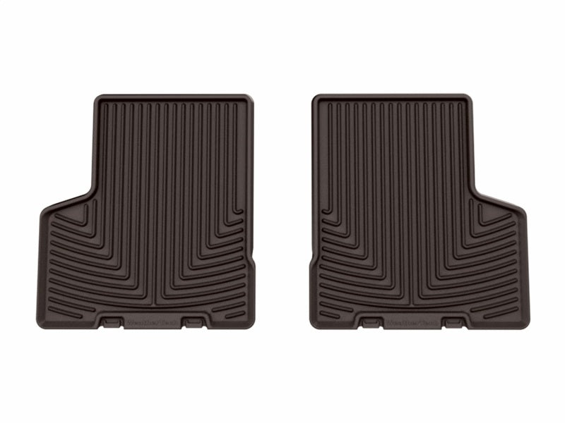WeatherTech 15-23 Jeep Renegade 2nd Row Rear All-Weather Floor Mats - Cocoa