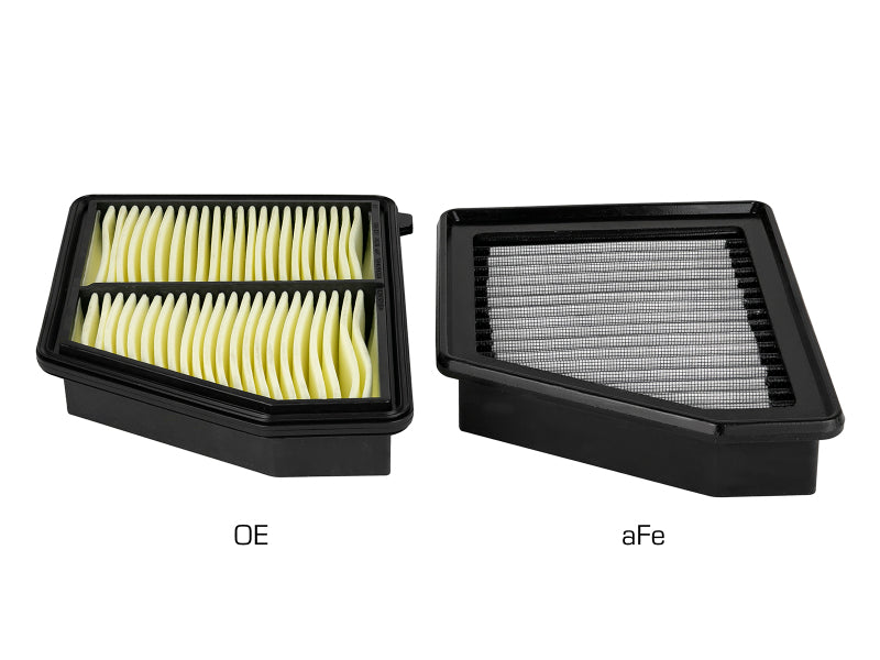aFe MagnumFLOW Pro DRY S OE Replacement Filter 16-19 Honda Civic I4-2.0L (T)
