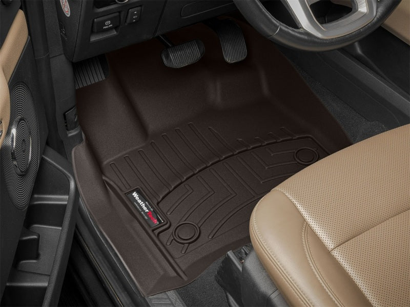 WeatherTech 2021+ Ford Expedition Front FloorLiner - Cocoa