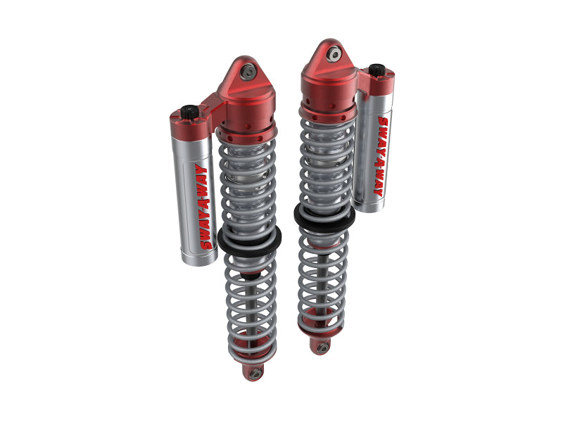 aFe 17-19 Polaris RZR 925/1000cc Sway-A-Way 2.5 Front Coilover Kit w/ PB Reservoirs and Comp Adj