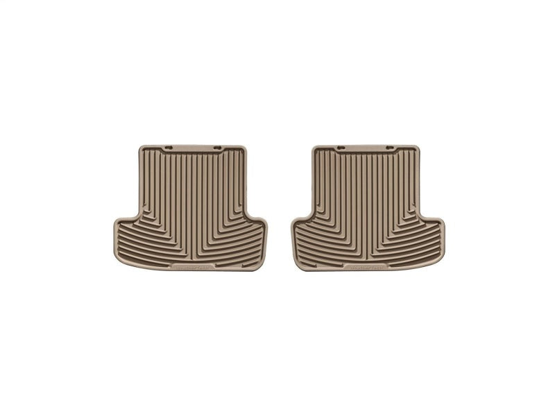WeatherTech 10+ Mercedes-Benz E-Class Coupe Rear Rubber Mats - Tan
