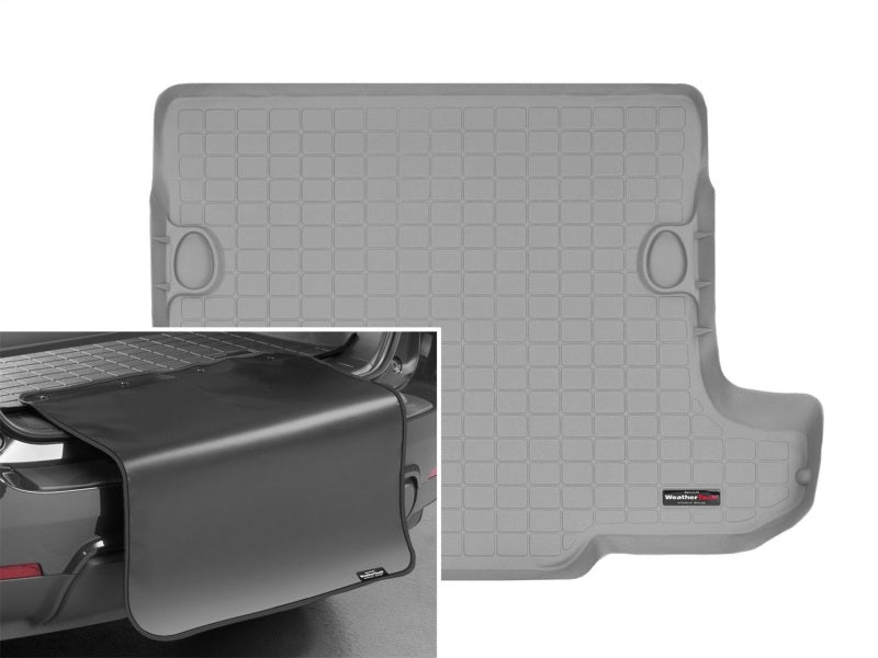 WeatherTech 19+ Hyundai Veloster Cargo Liner w/Bumper Protector - Grey