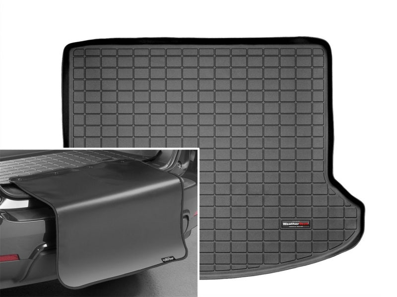 WeatherTech 11-15 Kia Sorento Cargo With Bumper Protector - Black
