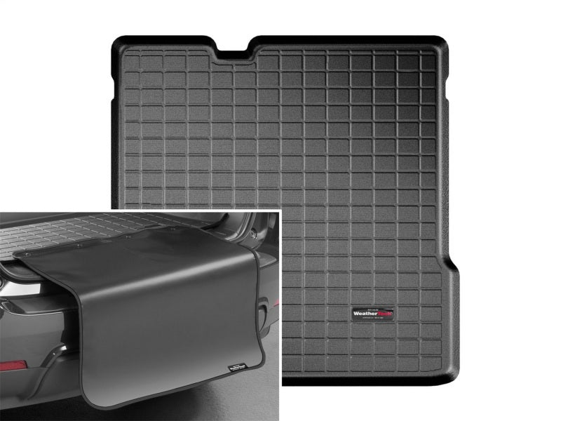 WeatherTech 2012+ Chevrolet Sonic Sedan Cargo Liner w/Bumper Protector - Black (Wont fit Hatchback)