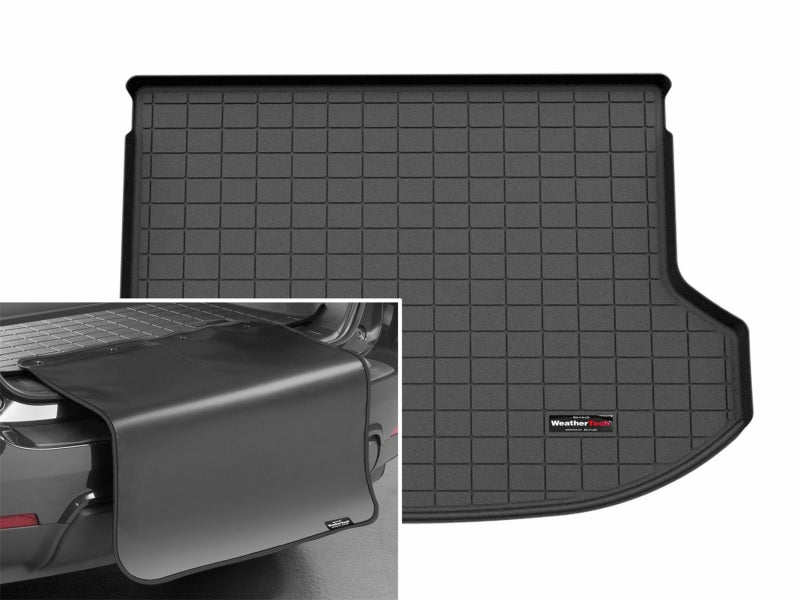 WeatherTech 25-26 KIA Seltos Trunk Cargo Liner w/Bumper Protector - Black