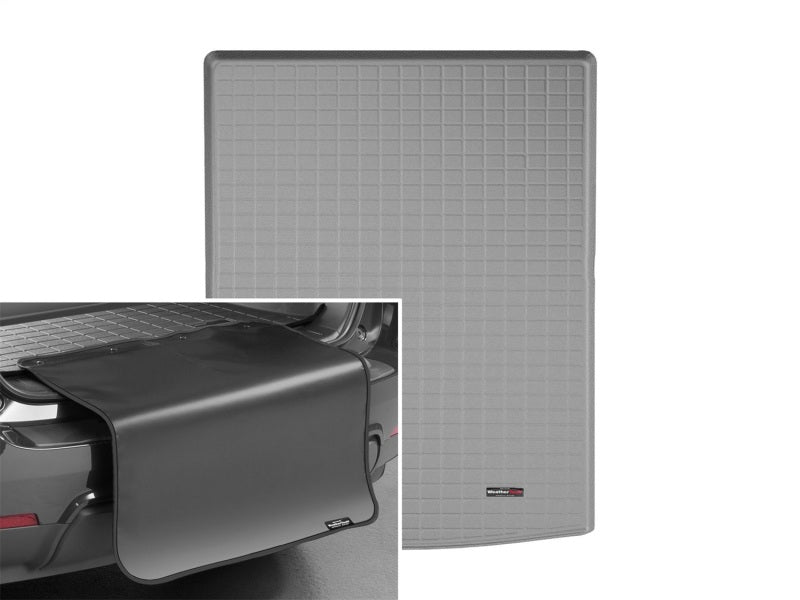 WeatherTech 2021+ GMC Yukon XL / Yukon Denali XL Cargo With Bumper Protector - Grey
