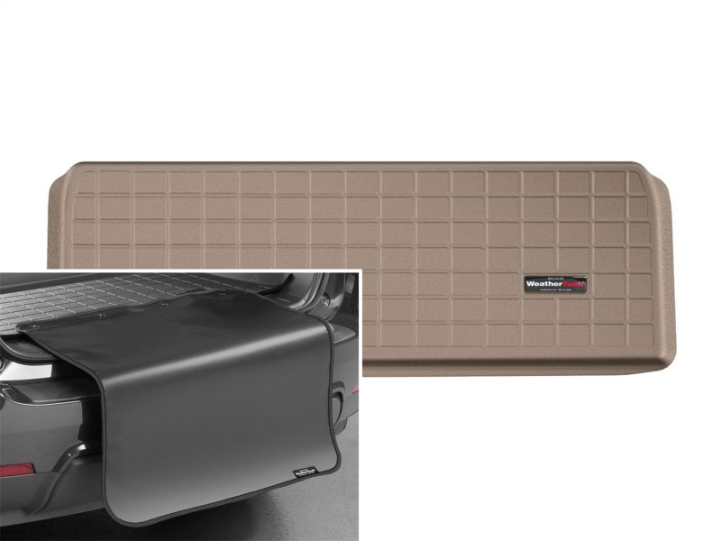 WeatherTech 15-18 Kia Sedo Cargo Liner w/Bumper Protector - Tan