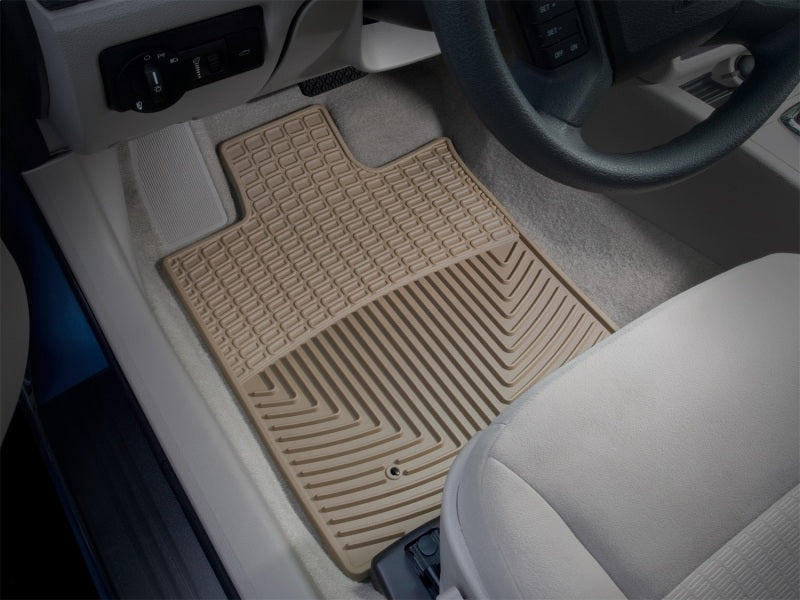 WeatherTech 06-09 Ford Fusion Front Rubber Mats - Tan