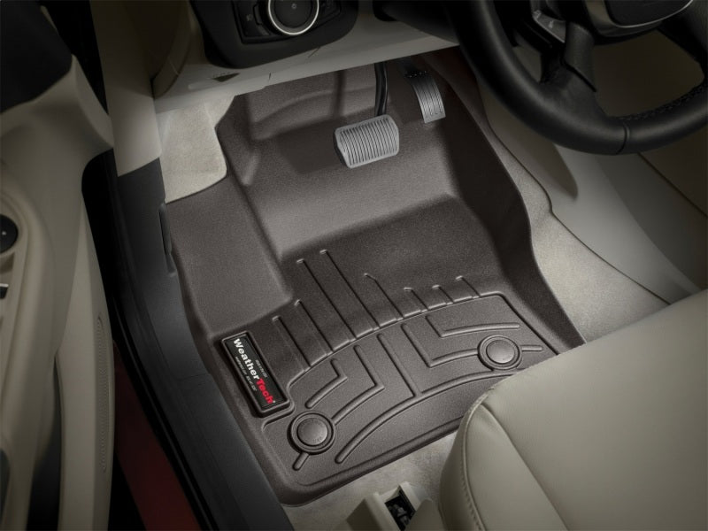 WeatherTech 2013+ Ford C-Max Front FloorLiner - Cocoa