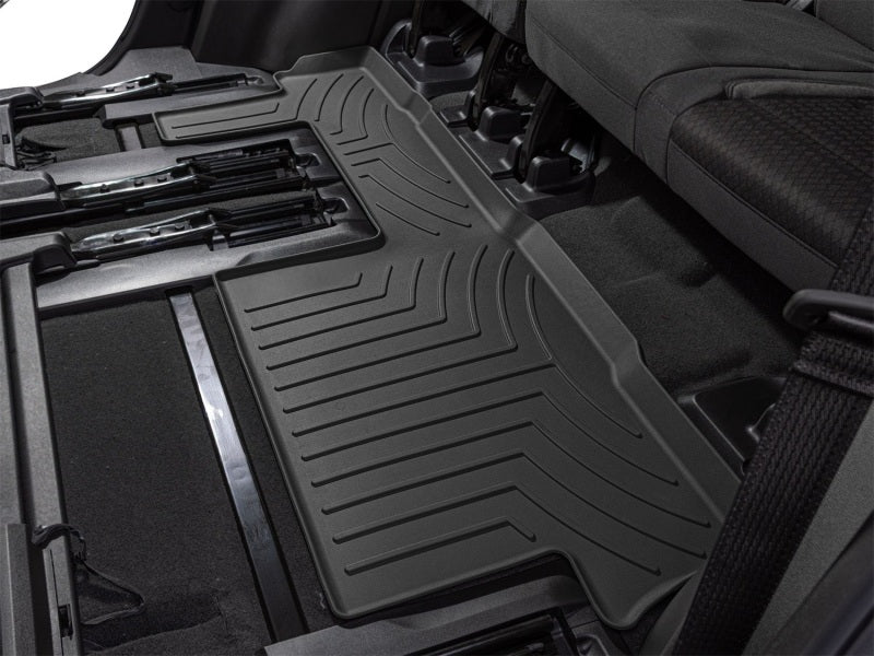 WeatherTech 2021+ Cadillac Escalade Rear FloorLiner HP - Black
