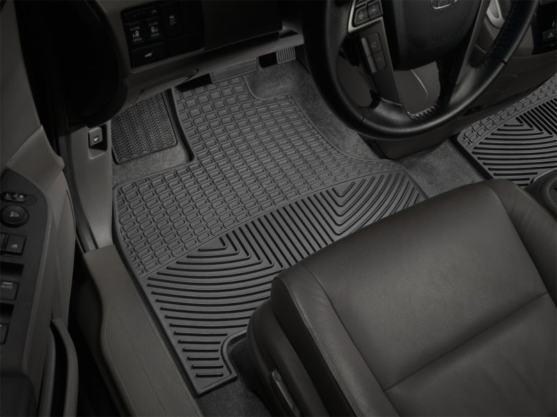 WeatherTech 11+ Honda Odyssey Front Rubber Mats - Black