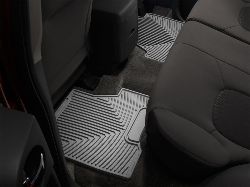 WeatherTech 05+ Nissan Xterra Rear Rubber Mats - Grey