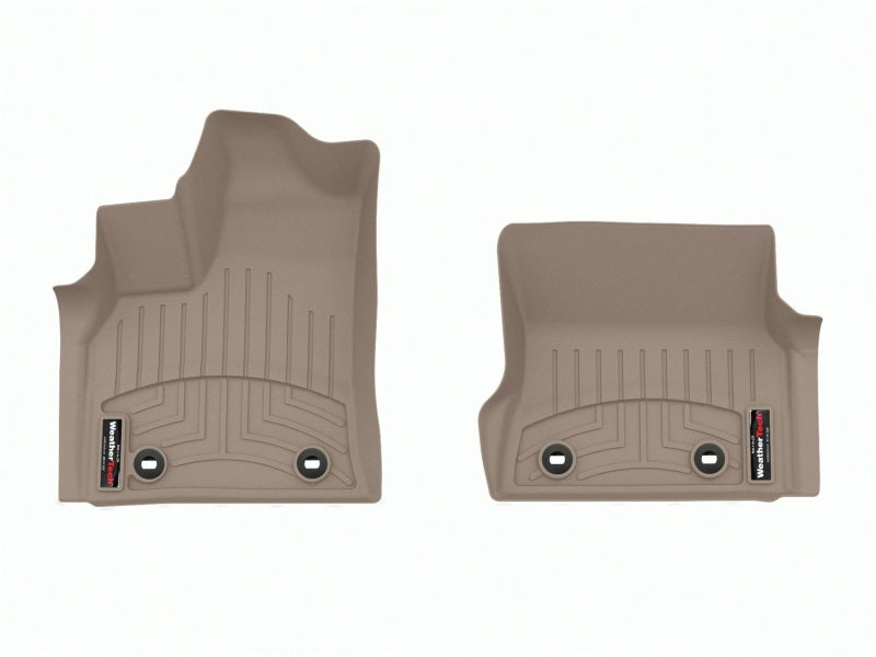 WeatherTech 22-23 Lexus LX Front FloorLiner - Tan