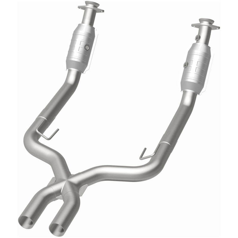 MagnaFlow Direct Fit Catalytic Converter Tru-X Assy 05 Mustang GT