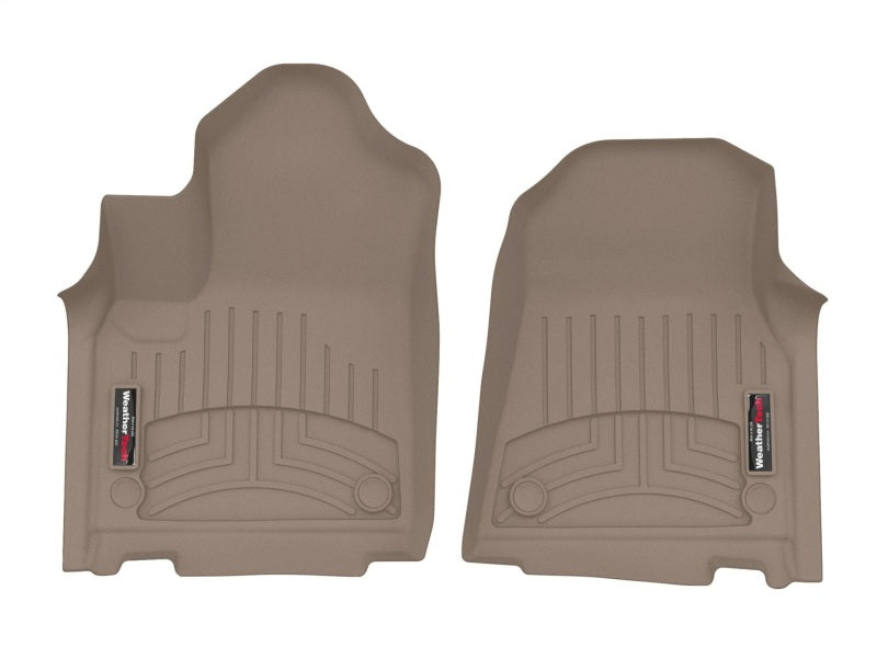 WeatherTech 22-23 Jeep Grand Wagoneer/Wagoneer Front FloorLiner - Tan (8 Passenger)