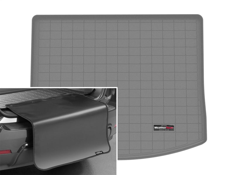 WeatherTech 2020+ Lincoln Corsair Cargo With Bumper Protector - Grey