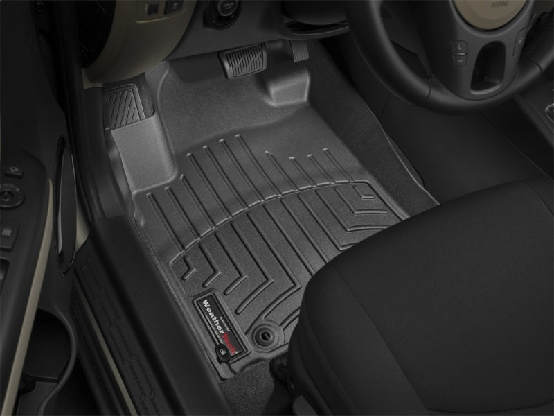 WeatherTech 10-13 Kia Soul Front FloorLiner - Black