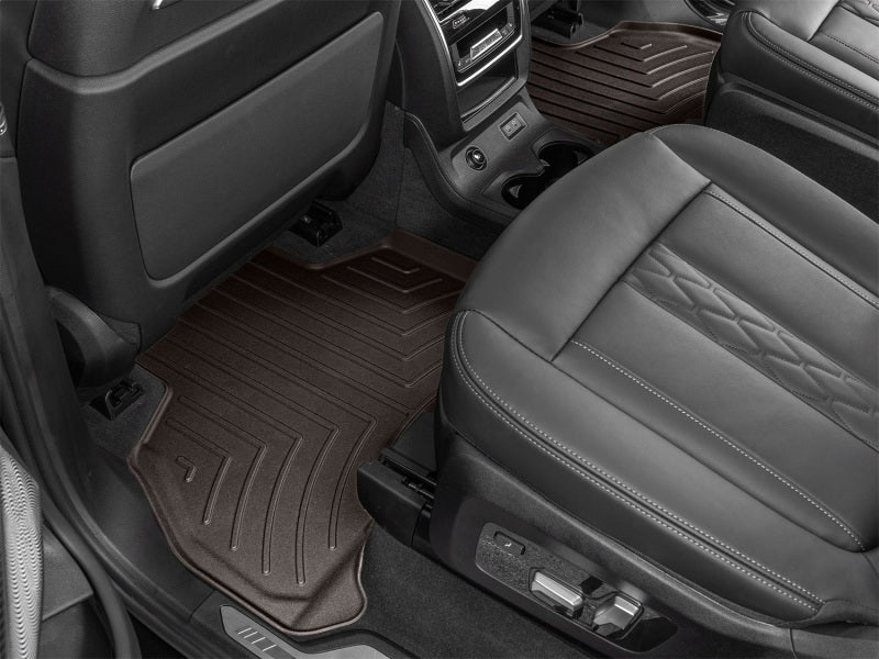 WeatherTech 19-24 BMW X7 40i / 19-20 X7 50i / 20-22 X7 M50i 2nd Row Rear FloorLiner HP - Cocoa