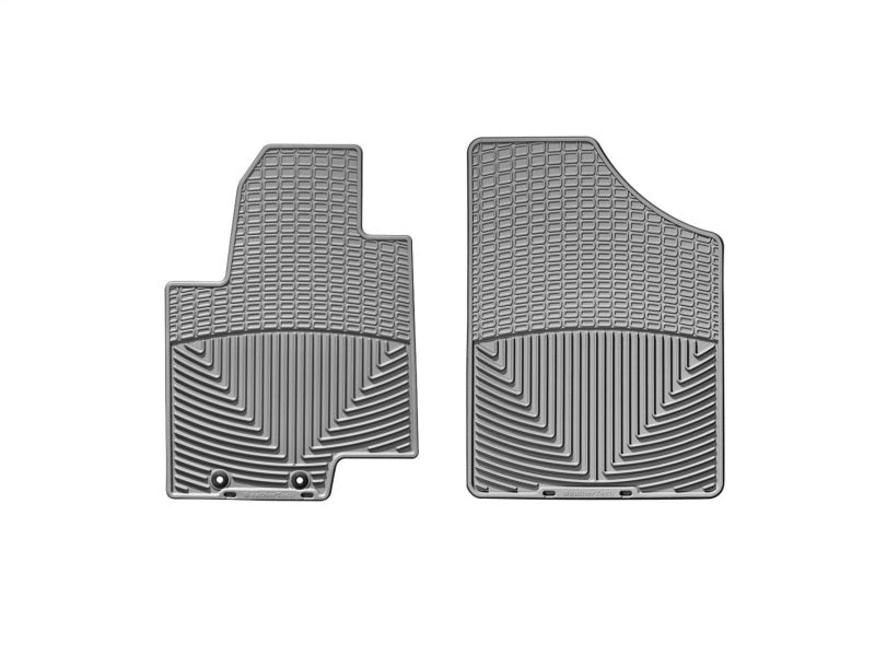 WeatherTech 10-13 Kia Soul Front Rubber Mats - Grey