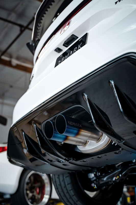 Remark 2023+ Honda Civic Type-R (FL5) Sports Touring Cat-Back Titanium Exhaust/SUS304 Front Pipe