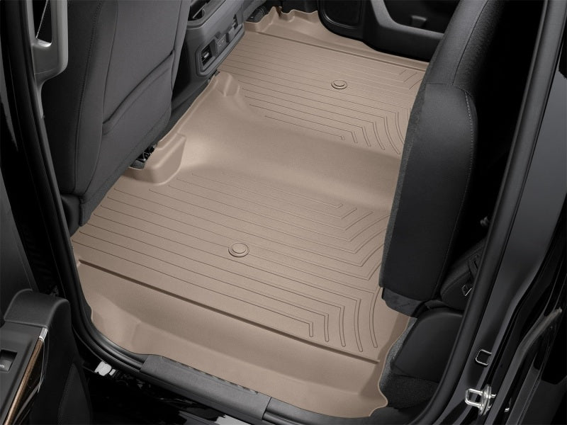 WeatherTech 2019+ Chevrolet Silverado 1500 Rear FloorLiner - Tan