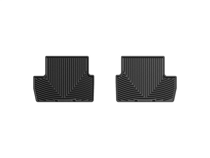 WeatherTech 07-12 Nissan Sentra Rear Rubber Mats - Black