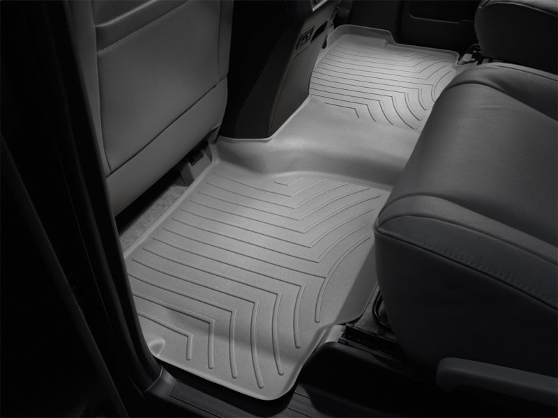 WeatherTech 08+ Toyota Sequoia Rear FloorLiner - Grey