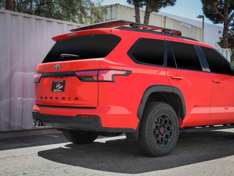 aFe 23-24 Toyota Sequoia V6 3.4L Vulcan Series 2-1/2in to 3in 304 SS Cat-Back Exhaust w/Polished Tip