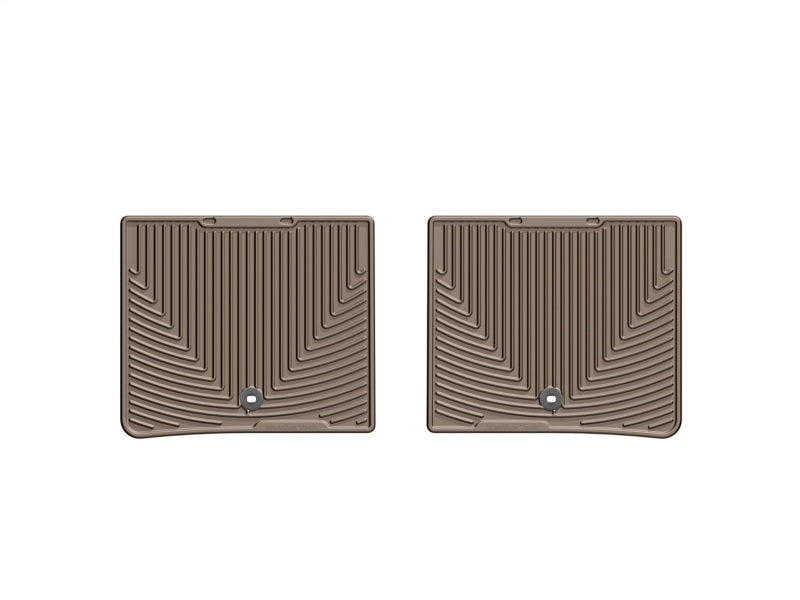 WeatherTech 13+ Lexus ES Rear Rubber Mats - Tan