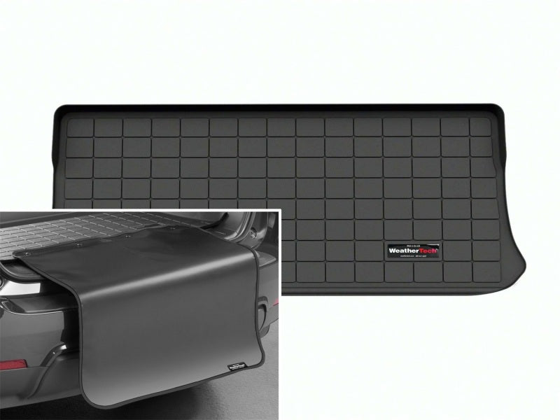WeatherTech 2023 Mercedes-Benz EQS SUV Cargo Liner w/Bumper Protector - Black