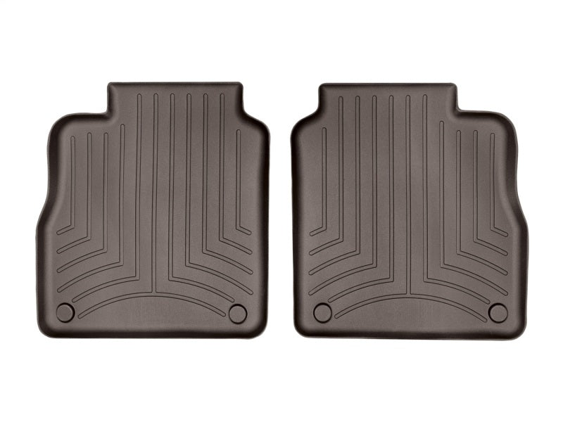 WeatherTech 2010+ Porsche Panamera Rear FloorLiner - Cocoa