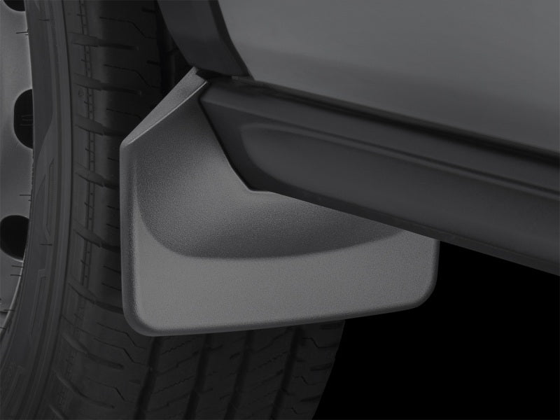 WeatherTech 14+ Ford Transit No Drill Front Mudflaps (Will Not Fit w/OEM Wheel Well Liners)
