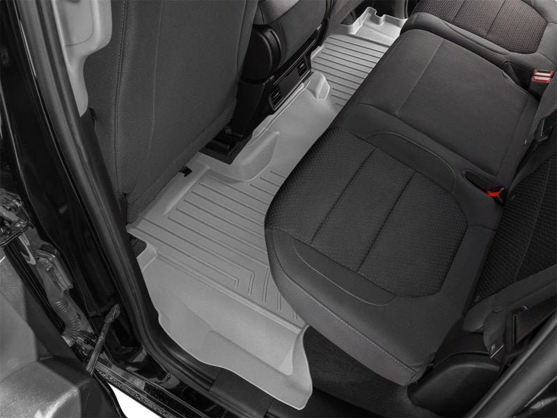 WeatherTech 19-22 GMC Sierra / Sierra Denali 1500 Rear FloorLiner HP - Grey