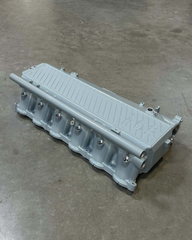 CSF BMW Gen 1 B58 Charge-Air-Cooler Manifold - Brooklyn Grey