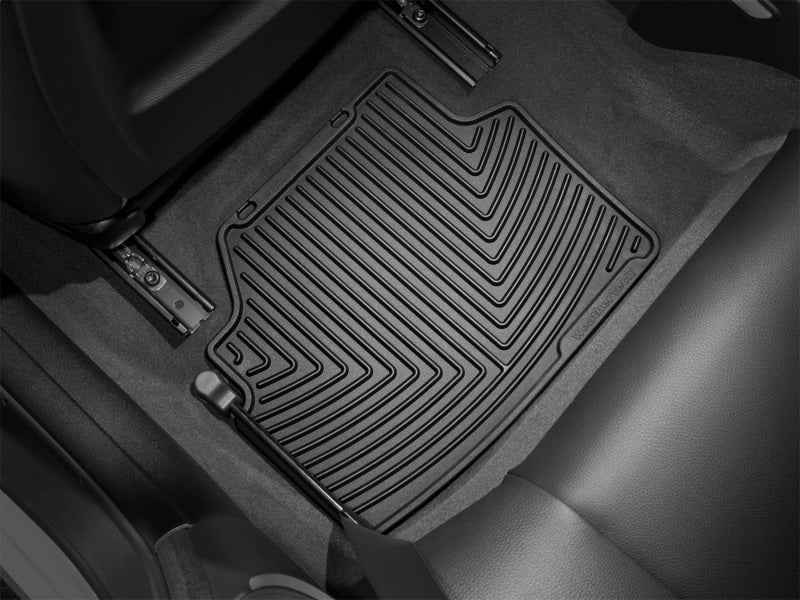 WeatherTech 06-12 BMW 3-Series Coupe Rear Rubber Mats - Black