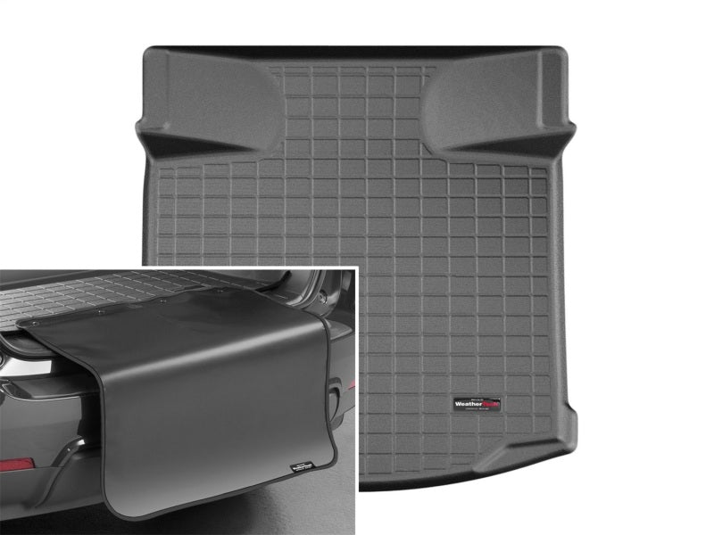 WeatherTech 15-16 Chevrolet Malibu Cargo Liner w/ Bumper Protector - Black