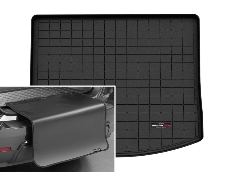 WeatherTech 2020+ Lincoln Corsair Cargo With Bumper Protector - Black