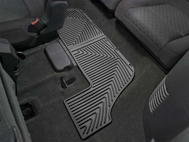 WeatherTech 09+ Ford Flex Rear Rubber Mats - Black