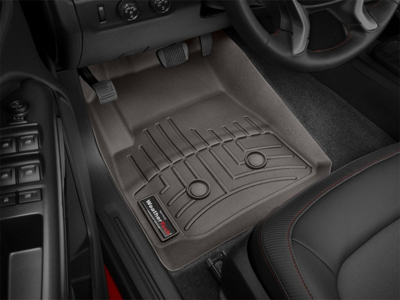 WeatherTech 2015+ Chevrolet Colorado (Fits Crew Cab) Front FloorLiners - Cocoa