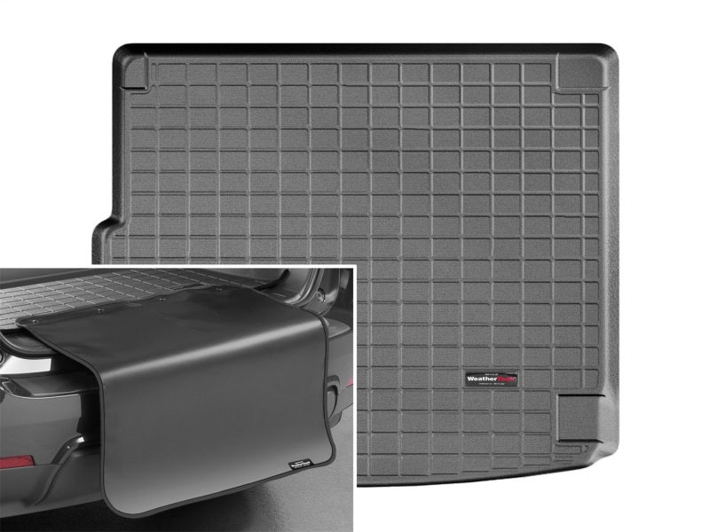 WeatherTech 2011+ Porsche Cayenne Cargo Liner w/ Bumper Protector - Black (Fits Veh w/ Bose Audio)