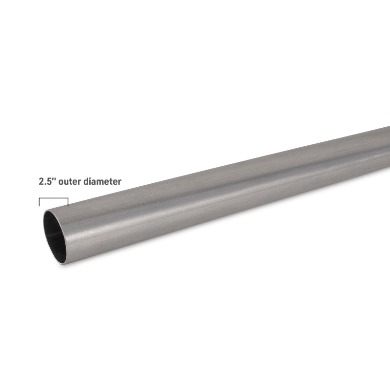 Mishimoto Universal 304SS Exhaust Tubing 2.5in. OD - Straight
