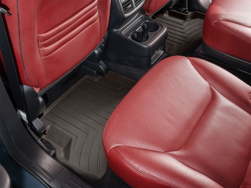 WeatherTech 16-23 Mazda CX-9 Rear FloorLiner HP - Cocoa
