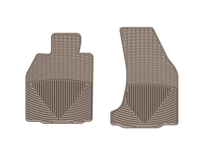 WeatherTech 05-11 Porsche 911 (997) Front Rubber Mats - Tan