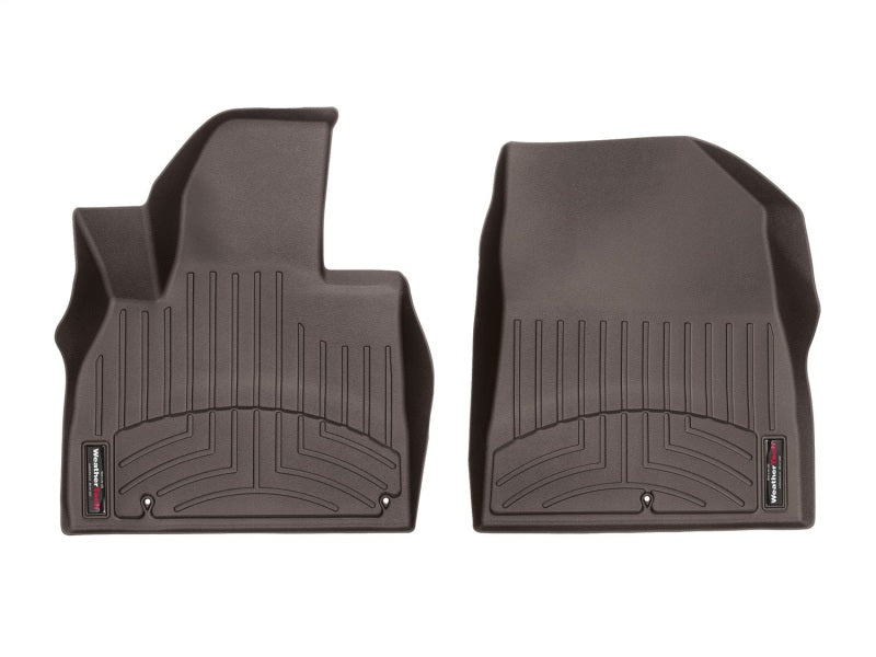 WeatherTech 2020+ Kia Telluride Front FloorLiner - Cocoa