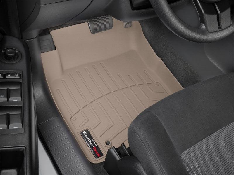 WeatherTech 2017+ Jeep Patriot Front FloorLiner - Tan