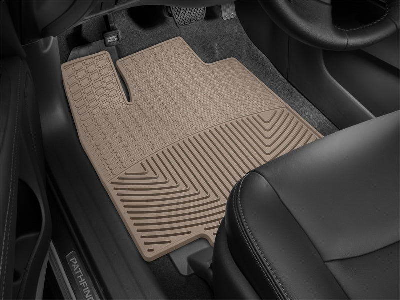 WeatherTech 13+ Infiniti JX Front Rubber Mats - Tan