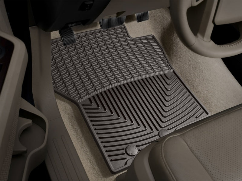 WeatherTech 2011-2014 Ford Expedition Front Rubber Mats - Cocoa