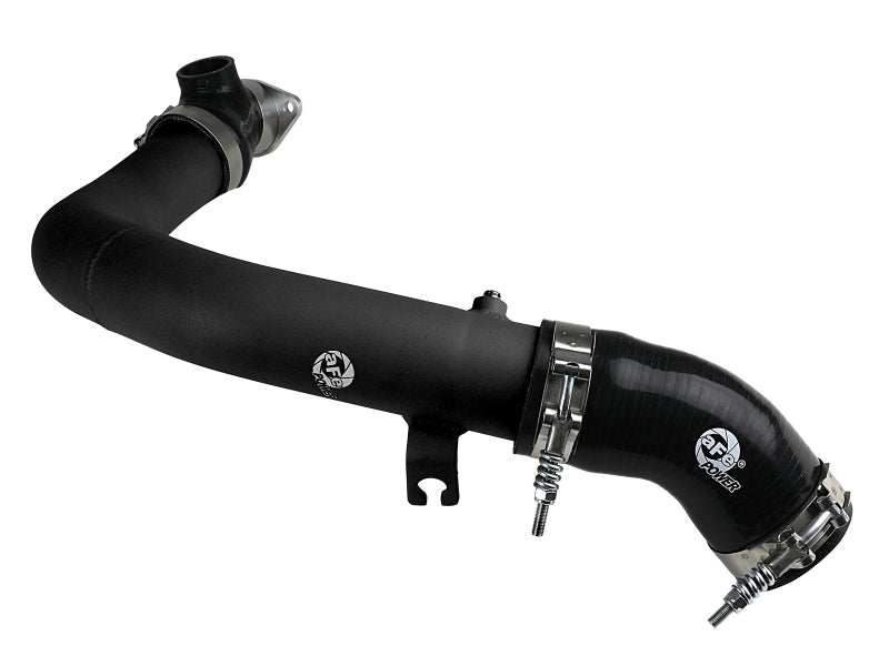 aFe BladeRunner 2.5in Aluminum Hot Side Charge Pipe 15-20 Subaru WRX 2.0T - Black